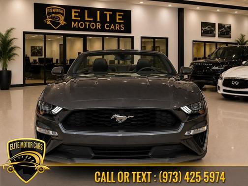 Magnetic Metallic 2018 Ford Mustang EcoBoost Premium