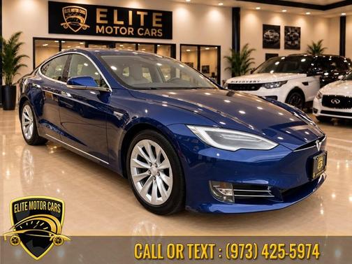 Deep Blue Metallic 2016 Tesla Model S 75D