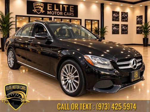 Black 2017 Mercedes-Benz C-Class C 300 4MATIC Luxury