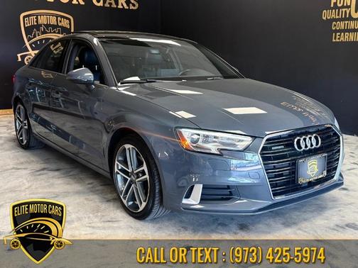 Nano Gray Metallic 2018 Audi A3 2.0T Tech Premium