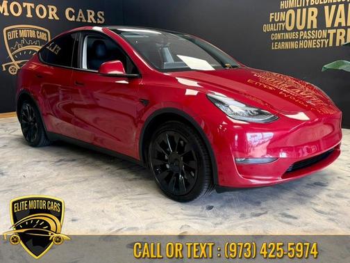Red Multi-Coat 2020 Tesla Model Y Long Range Dual Motor All-Wheel Drive