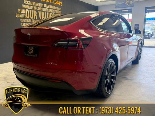 Red Multi-Coat 2020 Tesla Model Y Long Range Dual Motor All-Wheel Drive