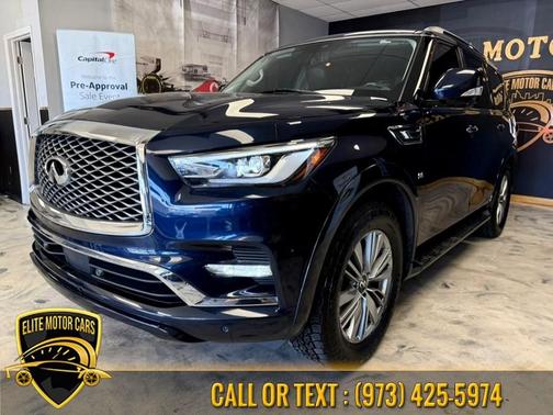 Hermosa Blue 2020 INFINITI QX80 Luxe