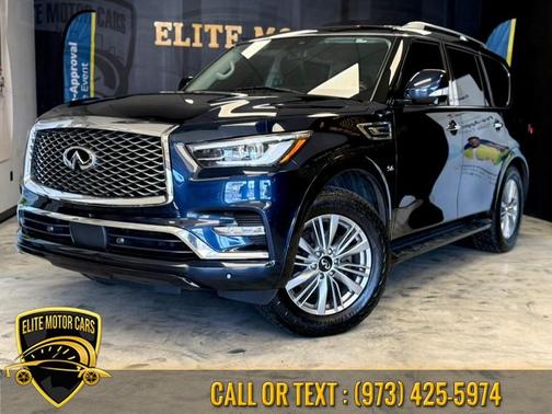 Hermosa Blue 2020 INFINITI QX80 Luxe