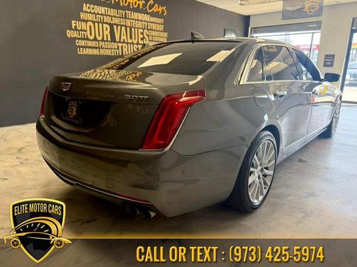 Moonstone Metallic 2016 Cadillac CT6 3.0L Twin Turbo Premium Luxury