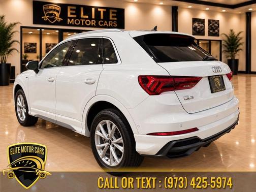 Ibis White 2021 Audi Q3 45 S line Premium Plus