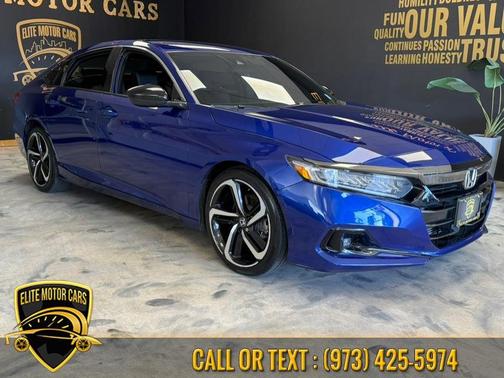 Still Night Pearl 2021 Honda Accord Sport 1.5T