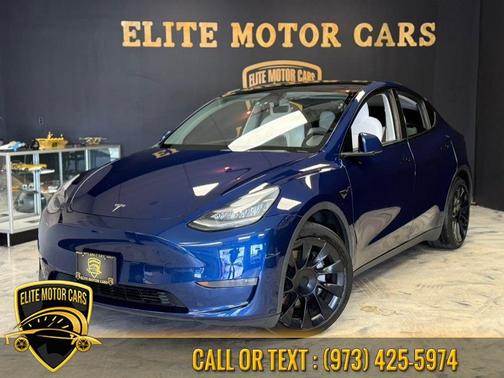 Deep Blue Metallic 2020 Tesla Model Y Long Range Dual Motor All-Wheel Drive