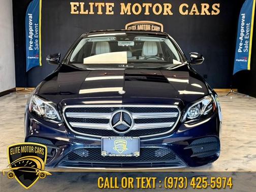 Lunar Blue Metallic 2017 Mercedes-Benz E-Class 4MATIC