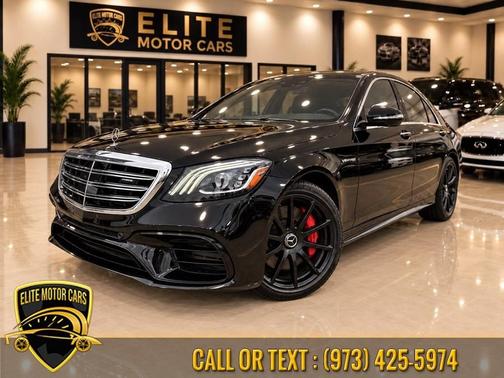 Black 2019 Mercedes-Benz AMG S 63 4MATIC