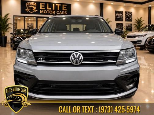 Pyrite Silver Metallic 2021 Volkswagen Tiguan 2.0T SE R-Line Black 4MOTION