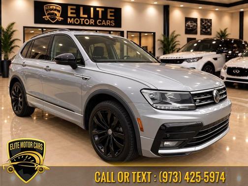 Pyrite Silver Metallic 2021 Volkswagen Tiguan 2.0T SE R-Line Black 4MOTION