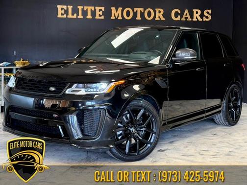 Borealis Black Metallic 2020 Land Rover Range Rover Sport SVR