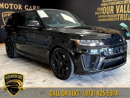 Borealis Black Metallic 2020 Land Rover Range Rover Sport SVR