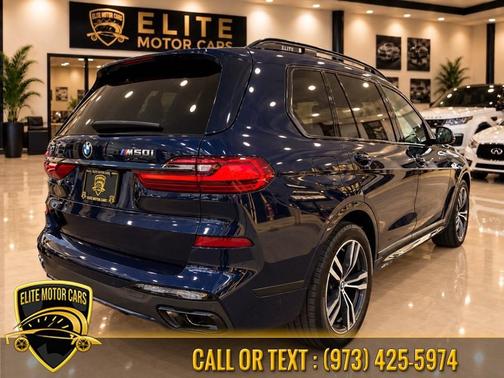 Phytonic Blue Metallic 2021 BMW X7 M50i