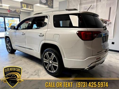 White Frost Tricoat 2018 GMC Acadia Denali