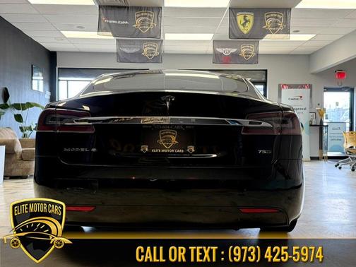 Solid Black 2016 Tesla Model S 75D