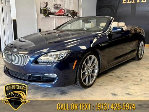 Deep Sea Blue Metallic 2012 BMW 650 2dr Conv 650i