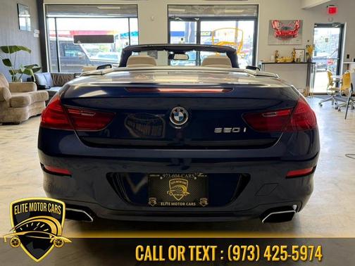 Deep Sea Blue Metallic 2012 BMW 650 2dr Conv 650i