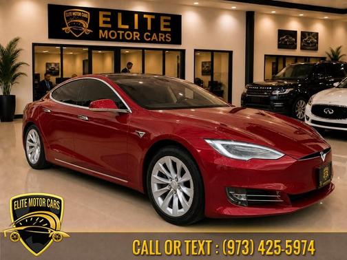 Red Multi-Coat 2016 Tesla Model S 75D