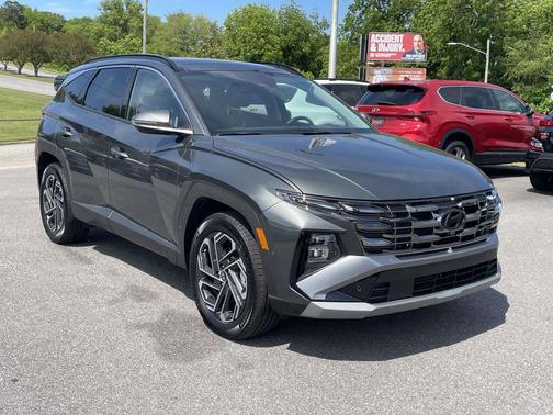 Amazon Gray 2025 Hyundai TUCSON Hybrid Limited