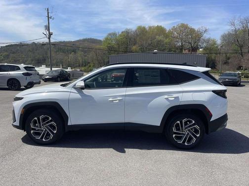 Creamy White Pearl 2026 Hyundai TUCSON Hybrid Limited