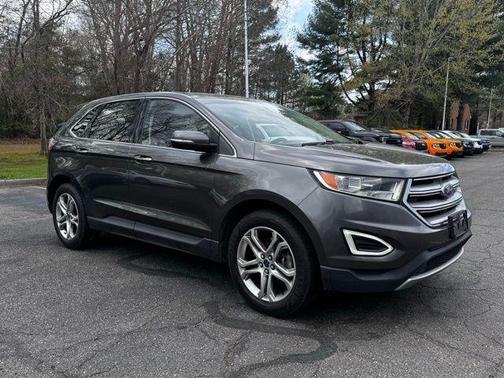 MAGNETIC METALLIC 2017 Ford Edge Titanium