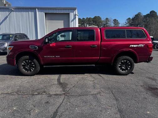 Cayenne Red 2018 Nissan Titan XD PRO-4X