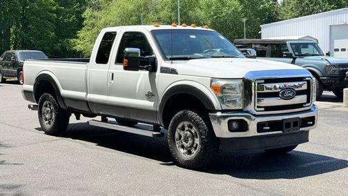OXFORD WHITE 2015 Ford F-250 Lariat
