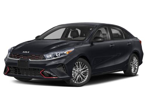 Aurora Black 2024 Kia Forte GT-Line