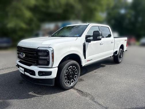 Star White Metallic Tri-Coat 2026 Ford F-350 Platinum