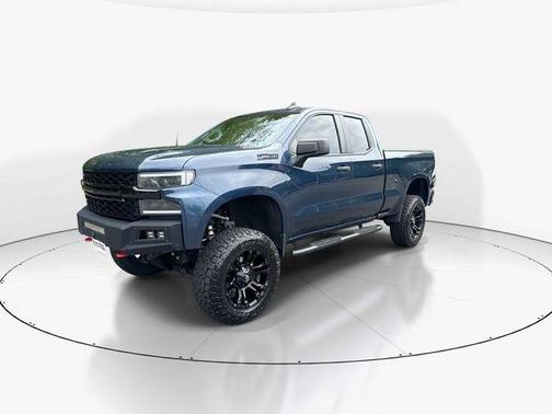 Northsky Blue Metallic 2020 Chevrolet Silverado 1500 Custom Trail Boss
