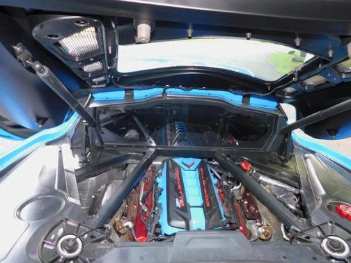 Blue 2021 Chevrolet Corvette Stingray w/3LT