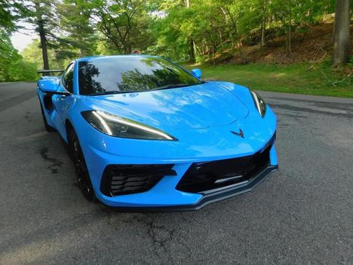 Blue 2021 Chevrolet Corvette Stingray w/3LT