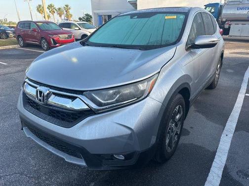 Lunar Silver Metallic 2017 Honda CR-V EX-L