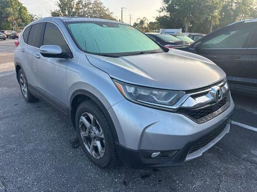 Lunar Silver Metallic 2017 Honda CR-V EX-L