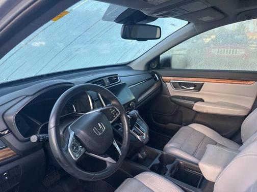 Lunar Silver Metallic 2017 Honda CR-V EX-L