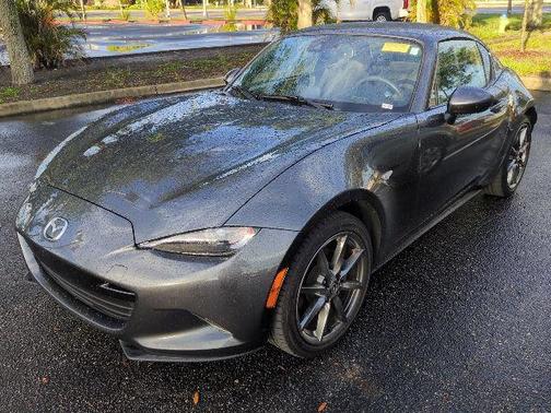 Machine Gray Metallic 2022 Mazda MX-5 Miata RF Grand Touring