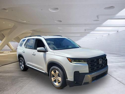 Platinum White 2026 Honda Pilot EX-L