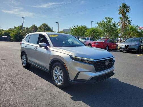 Solar Silver Metallic 2025 Honda CR-V EX-L 2WD