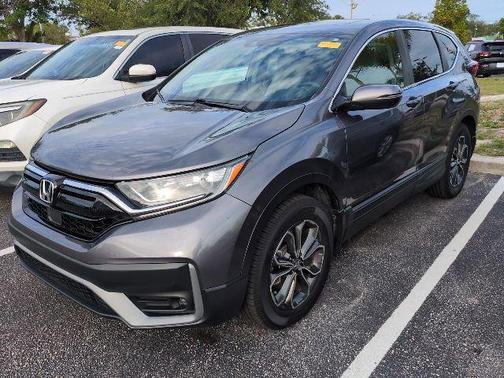 Crystal Black Pearl 2021 Honda CR-V AWD EX-L