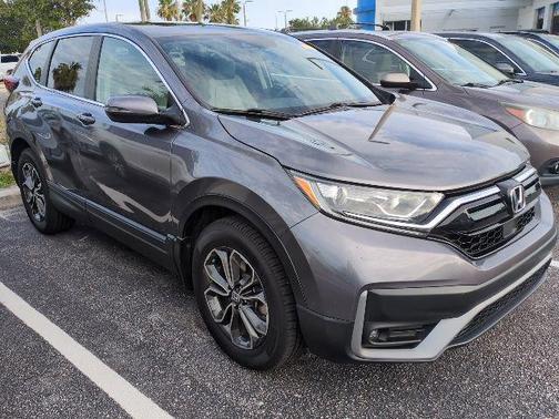 Crystal Black Pearl 2021 Honda CR-V AWD EX-L