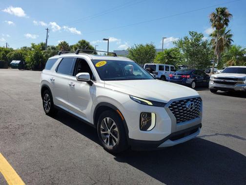 Hyper White 2021 Hyundai PALISADE SEL