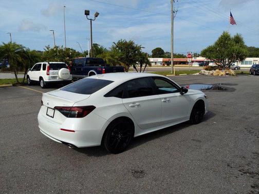 Platinum White 2026 Honda Civic Sport