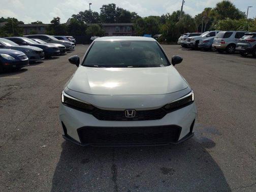 Platinum White 2026 Honda Civic Sport