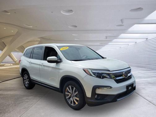 Platinum White Pearl 2020 Honda Pilot AWD EX-L