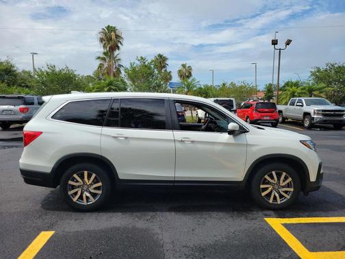 Platinum White Pearl 2020 Honda Pilot AWD EX-L
