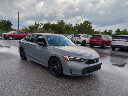 Urban Gray Pearl 2026 Honda Civic Hybrid Sport