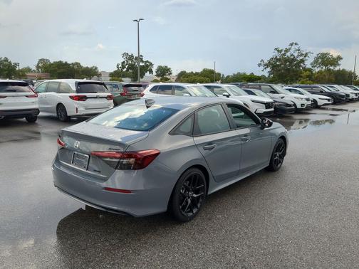 Urban Gray Pearl 2026 Honda Civic Hybrid Sport