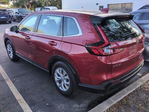 Radiant Red 2024 Honda CR-V LX 2WD